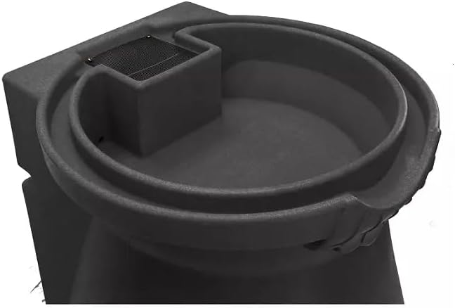 65-Gallon Urn Rain Wizard Decorative Barrel (Dark Granite, 2 Pack)