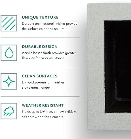 PolyStone Planters Monterrey 23 in. x 23 in. Brown Square Planter'