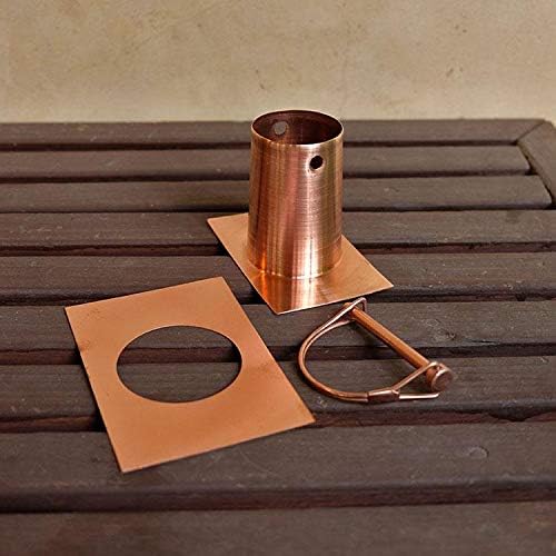 Large Tapered Cups - Copper Plated with Installation Kit (8 Feet)