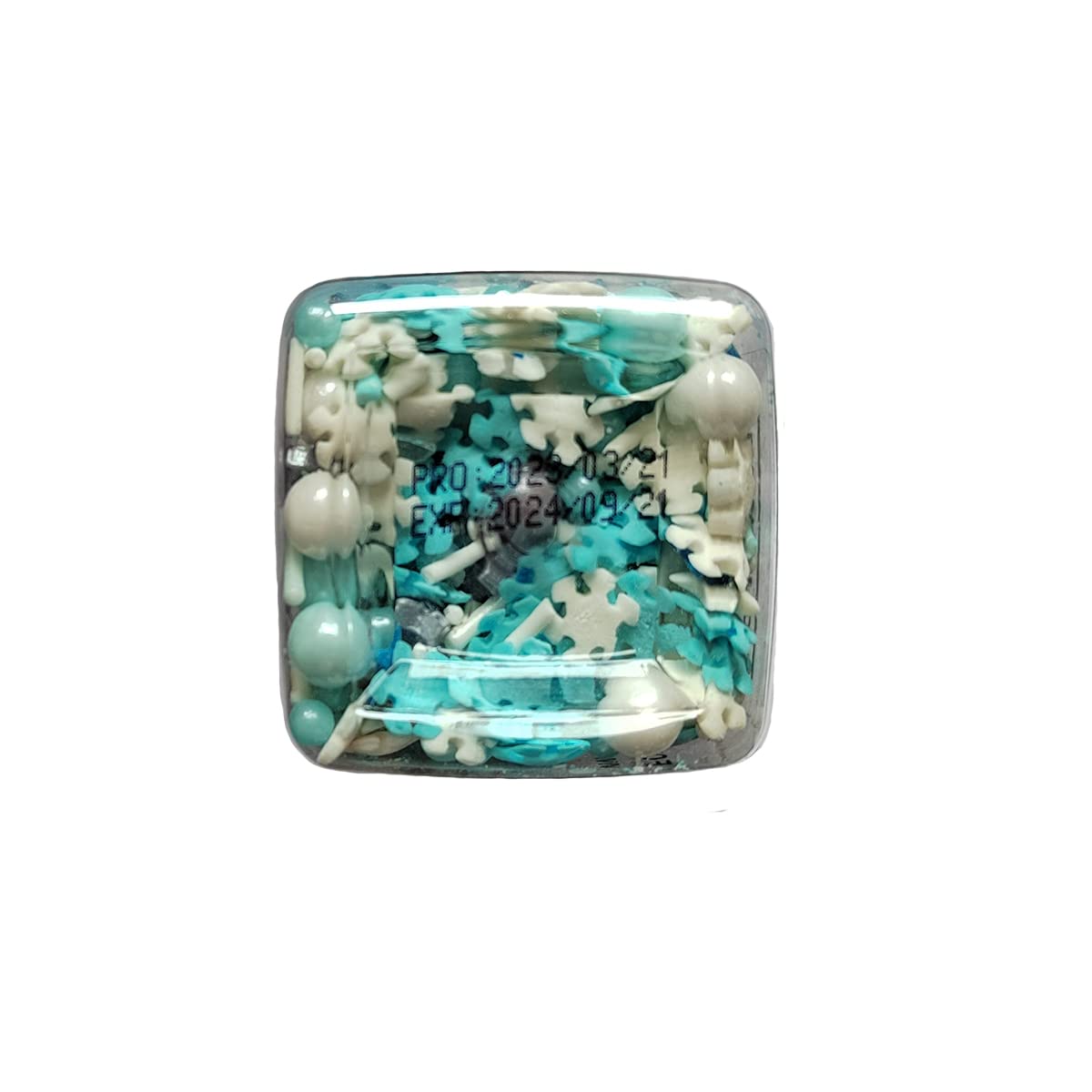 Homankit Frozen Sprinkles Candy Snowflake Pearl Sugar Cake Cupcake Toppers Cookie Ice Cream Dessert Decorations 3 Ounce