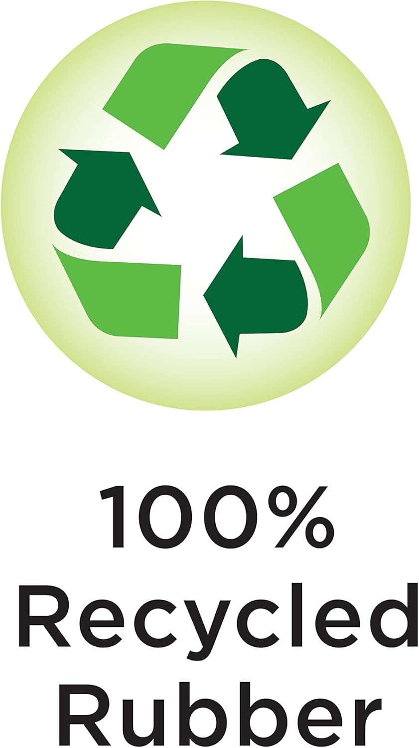 Rubberific Premium Shredded Rubber Mulch for Gardens, Lawns, and Landscaping | Long Lasting Color | Looks Like Natural Wood Mulch (37.5 CU. CT. - 675 LBS, Red)