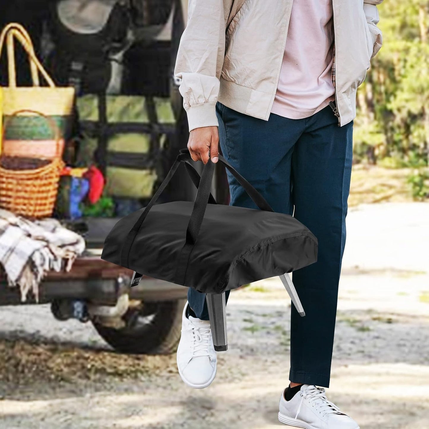 Pizza Oven Cover for Blackstone (Leggero) 2238 2379 5967,TwoPone Waterproof Pizza Oven Accessories Carry Cover for Outdoor