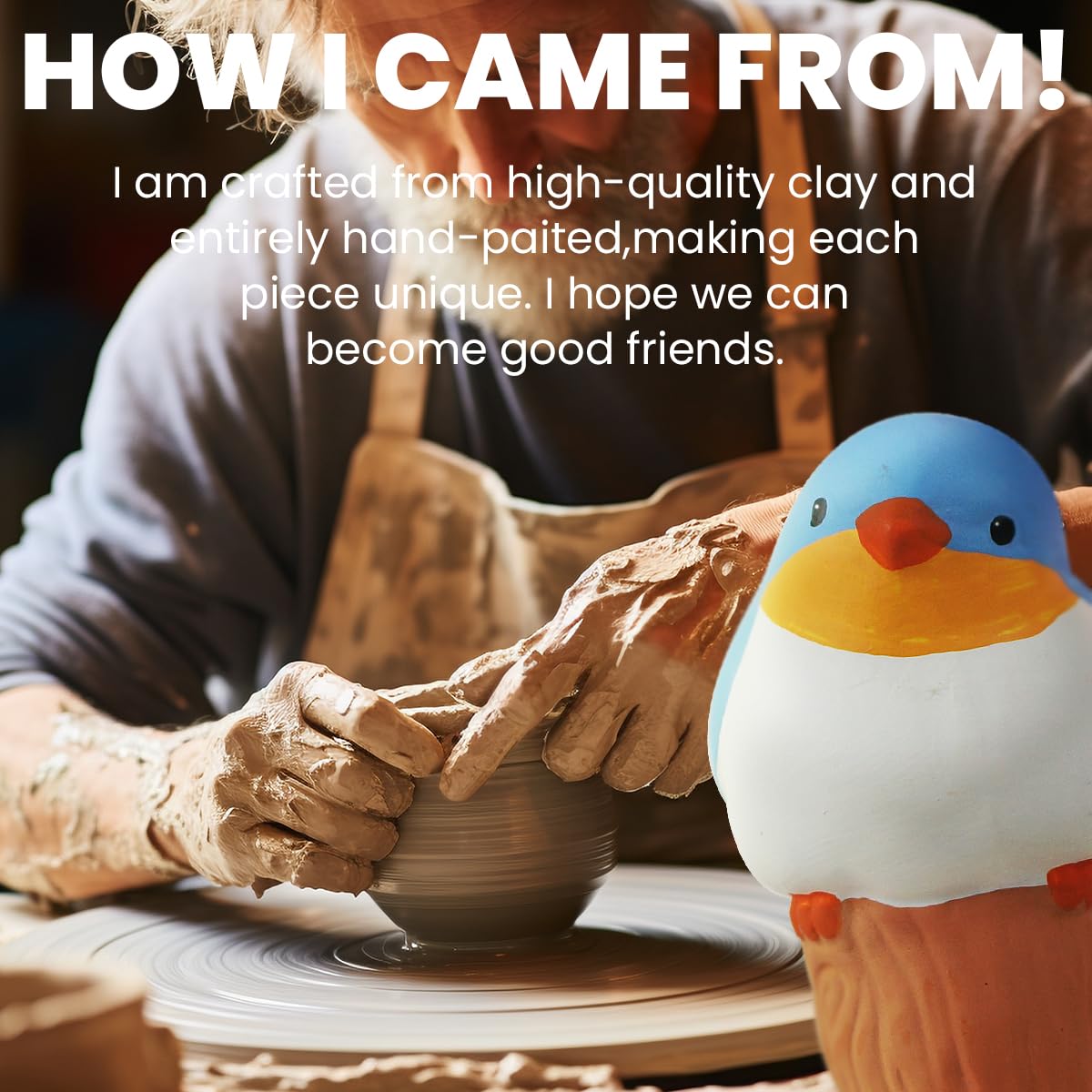 Bird Shaped Plant Watering Globes(Bule 4ps) Plants Suitable for Indoor and Outdoor Use Should be Kept Constantly Moist. The Interesting Shape Makes The Garden More Interesting and Beautiful.