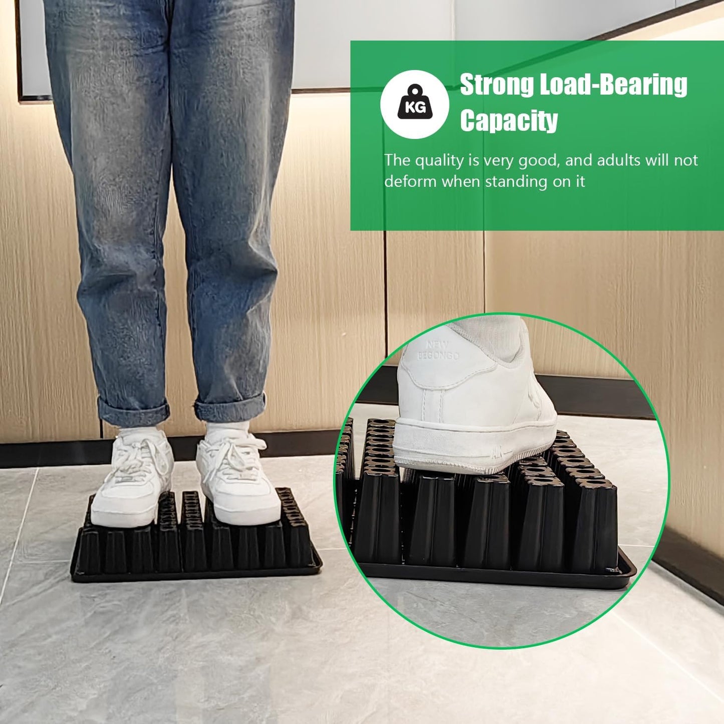 54 Cell Seed Starter Trays, 2.8" Deep Plug Tray Seedling for 1015 Nursery Tray, Super Thick Reusable Trays for Easy Transplantation (11.14inch ×14.6 inch, 5-Pack)