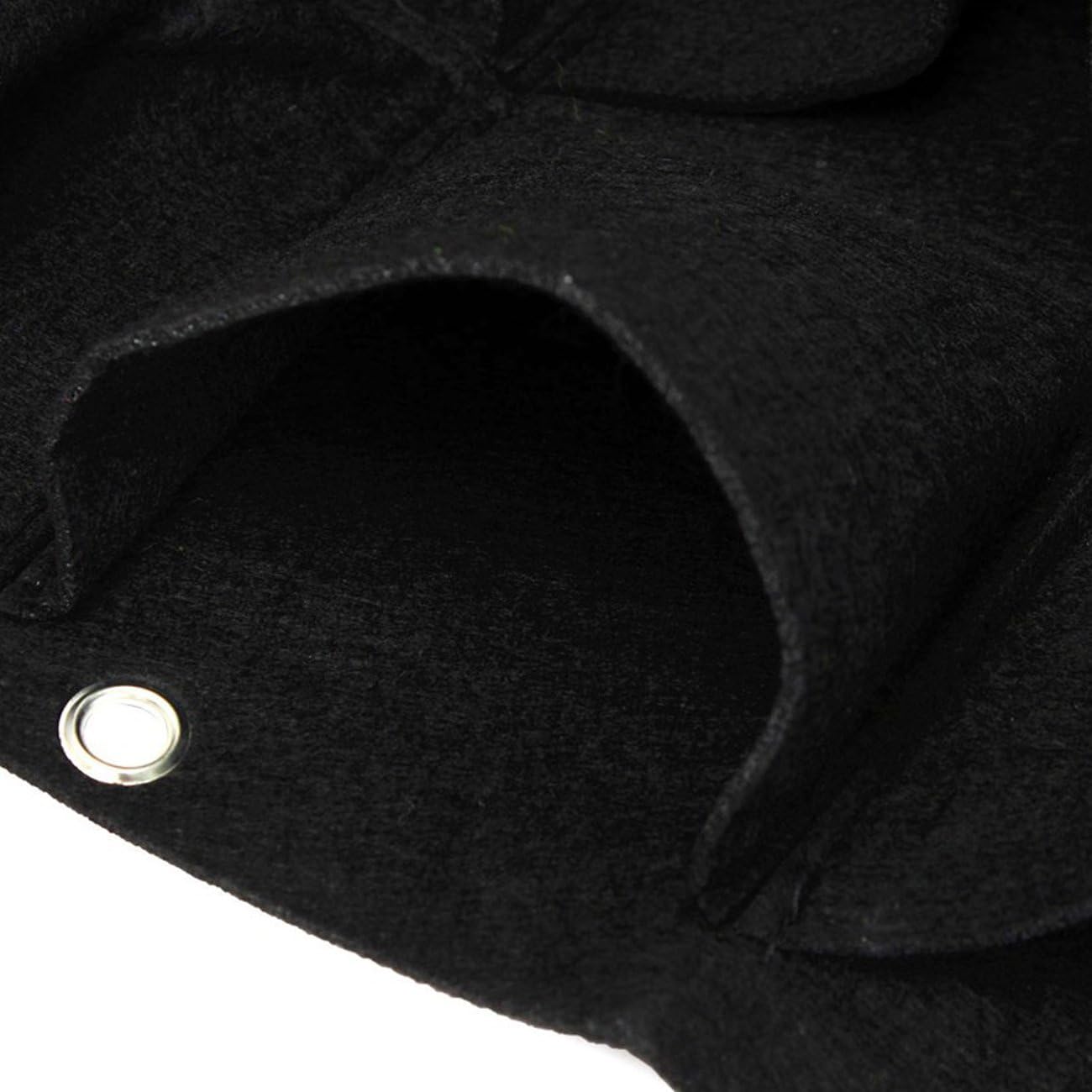 Ogrmar 36 Pockets Vertical Wall Garden Planter Plant Grow Bag for Flower Vegetable for Indoor/Outdoor (36 Pockets, Black)