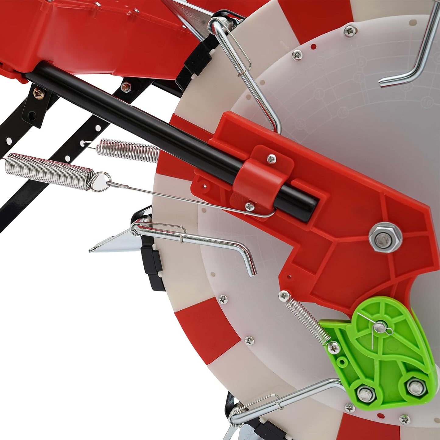 7-Row Manual Garden Seeder, Corn Planter, Hand Push Precision Seeder Planter for Corn Soybean Peanut Seeds, Adjustable Depth & Spacing (9.06")