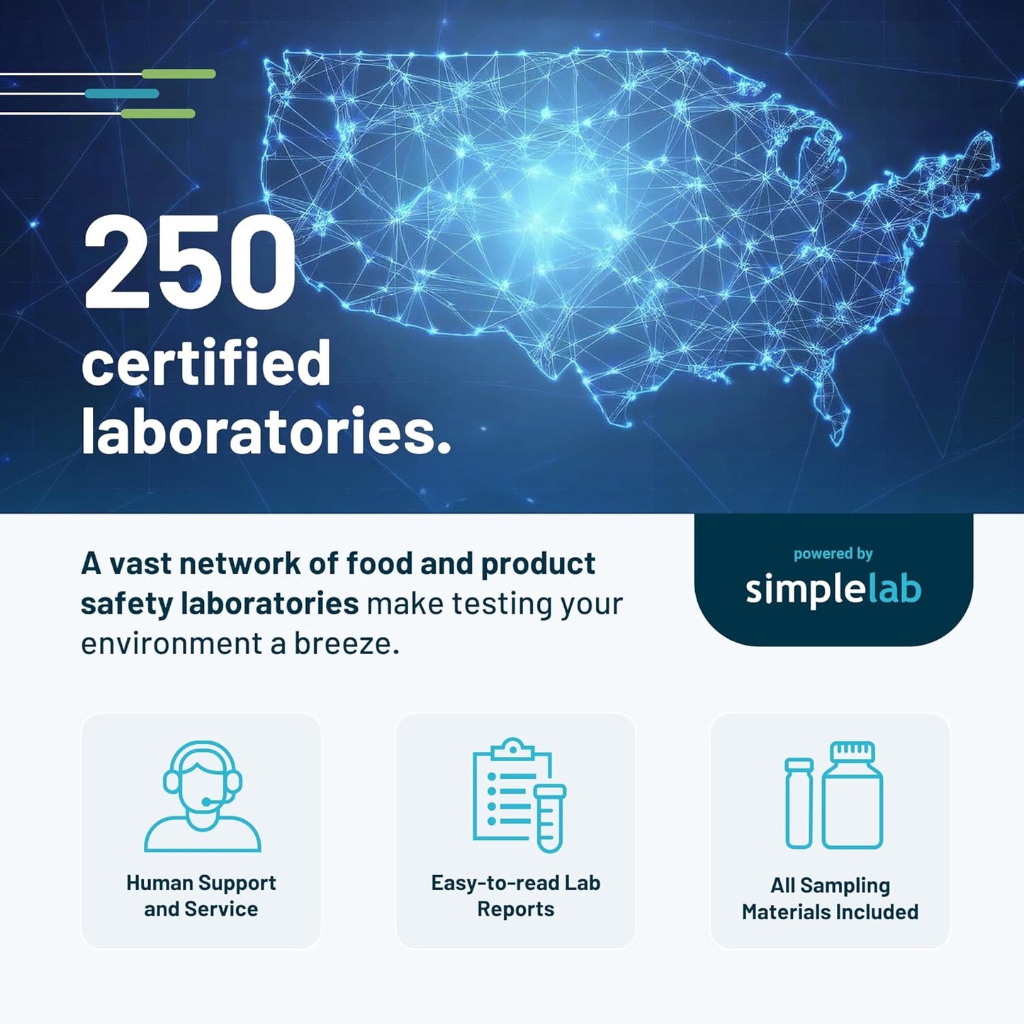 Advanced Soil Test Kit by SimpleLab | Soil Quality Tester for 16 macronutrients and micronutrients, parameters Like pH, Boron, Iron, and Phosphorus | Soil Testing Kit for Soil Health