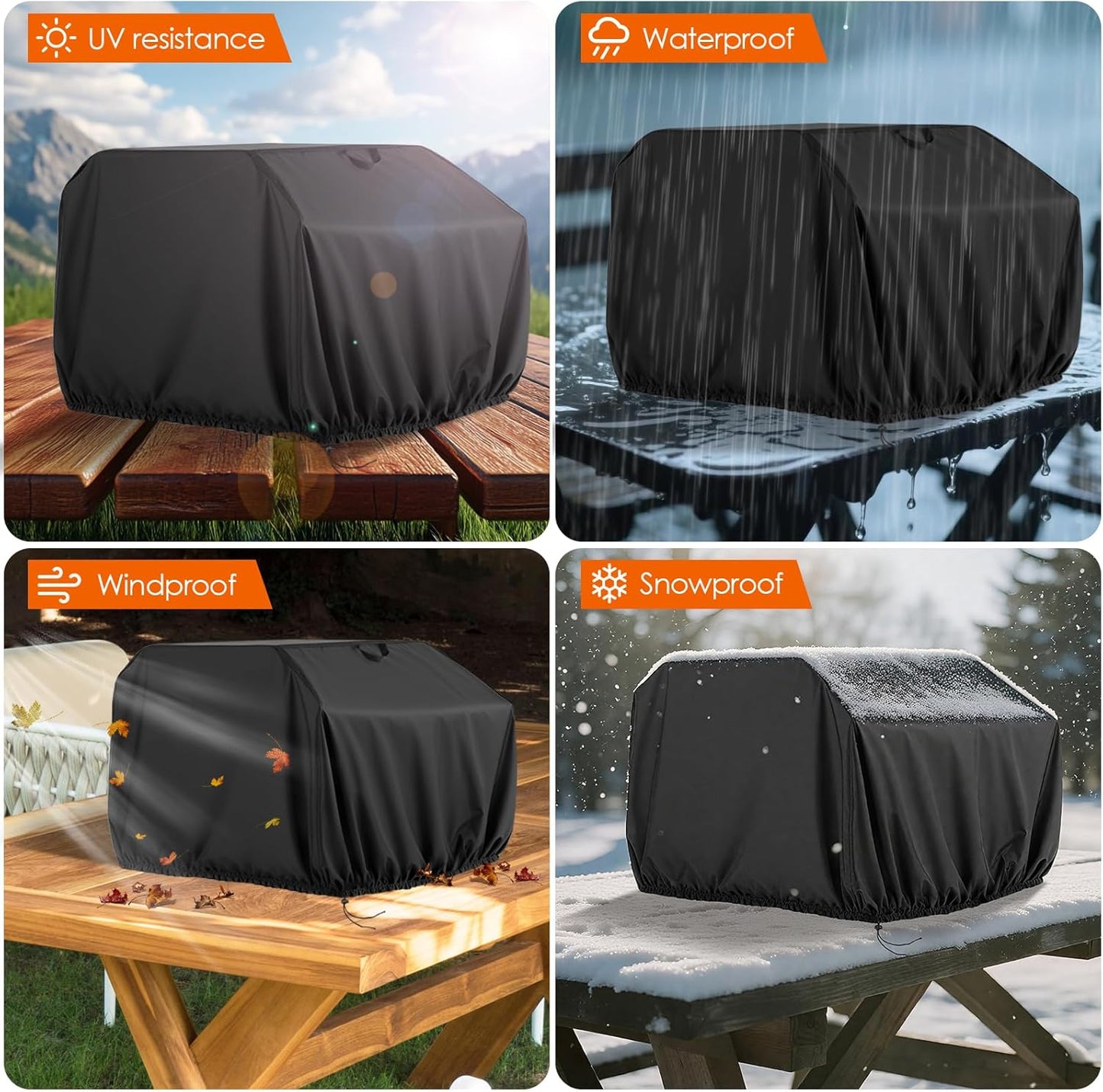 Pizza Oven Cover for Ninja Artisan MO201,TwoPone Waterproof Pizza Oven Accessories Carry Cover for Outdoor