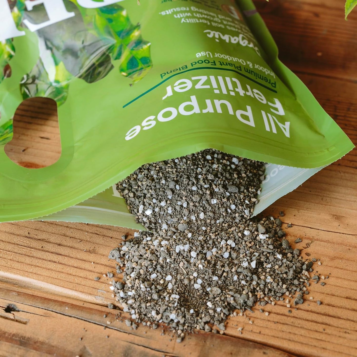 Premium All-Purpose Granular Fertilizer - 4 Pack – Organic Nutrients for Plants, Vegetables, Flowers and Lawn – Boosts Growth & Soil Health – 4 lb