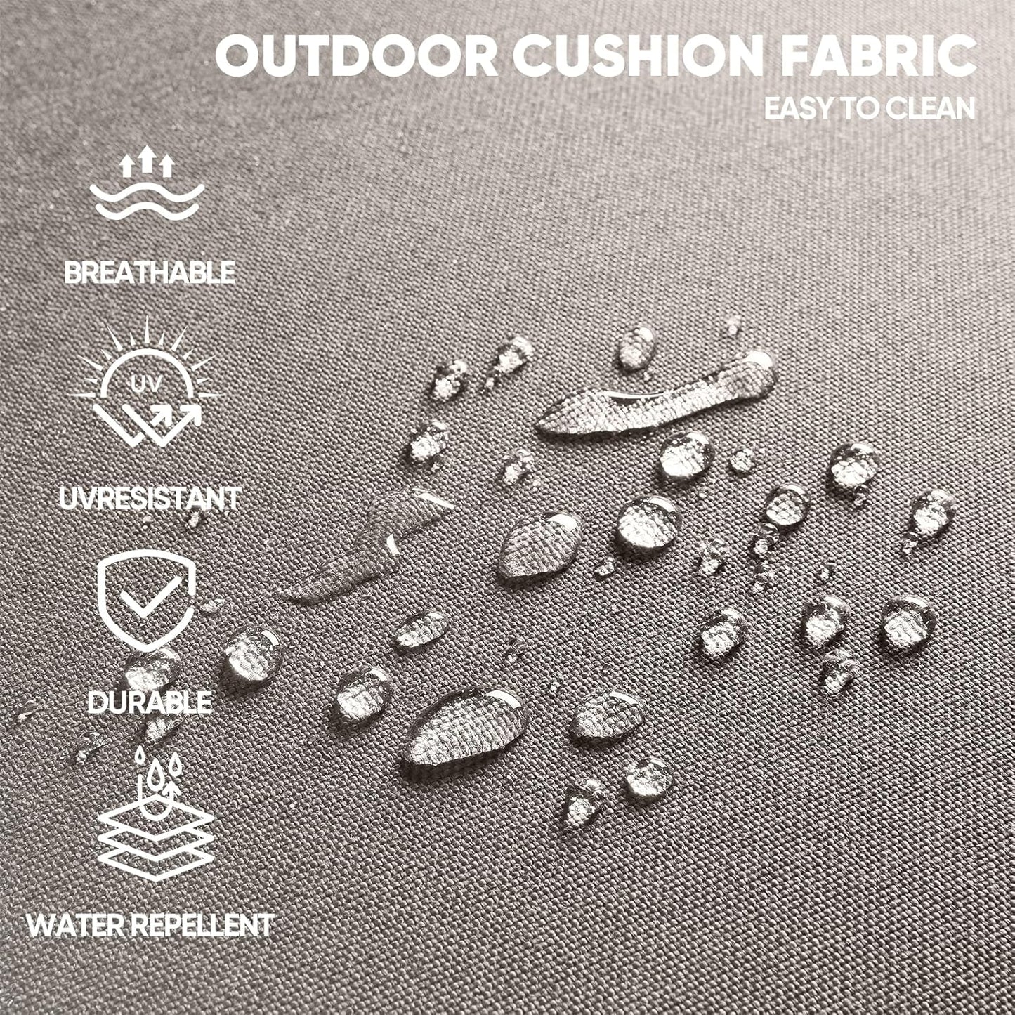 5-Piece Rotating Balcony Chair Set with 31-inch T-Shaped Wide backrest - Rattan Outdoor Rotating Balcony Chairs, Wide backrest Comfortable Outdoor Sliding Chair - Brown | Grey