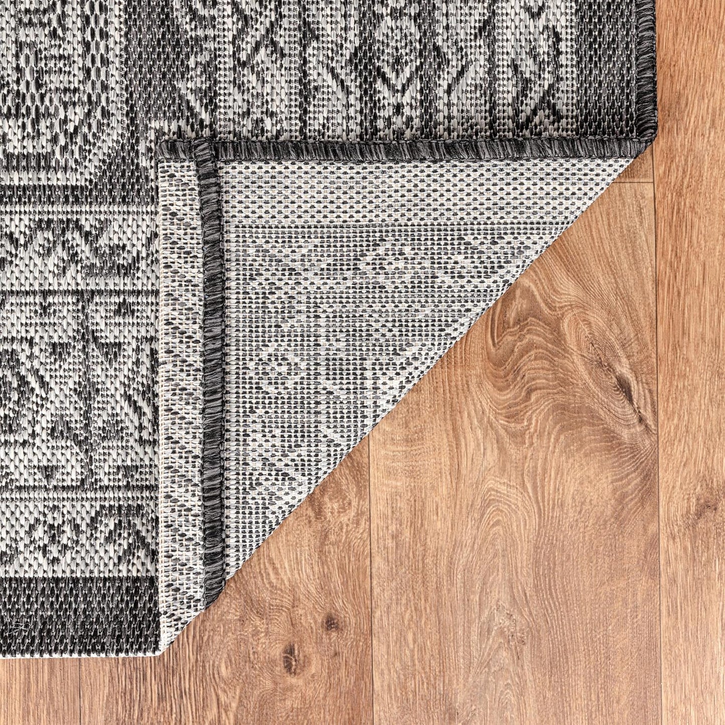 Keen Home Design Terrace Outdoor Runner Rug - 2x8 Washable Indoor/Outdoor Rug for Patio, Kitchen, Balcony, Beach, Garden, Deck and Porch, Size: 2'2"x7'7"