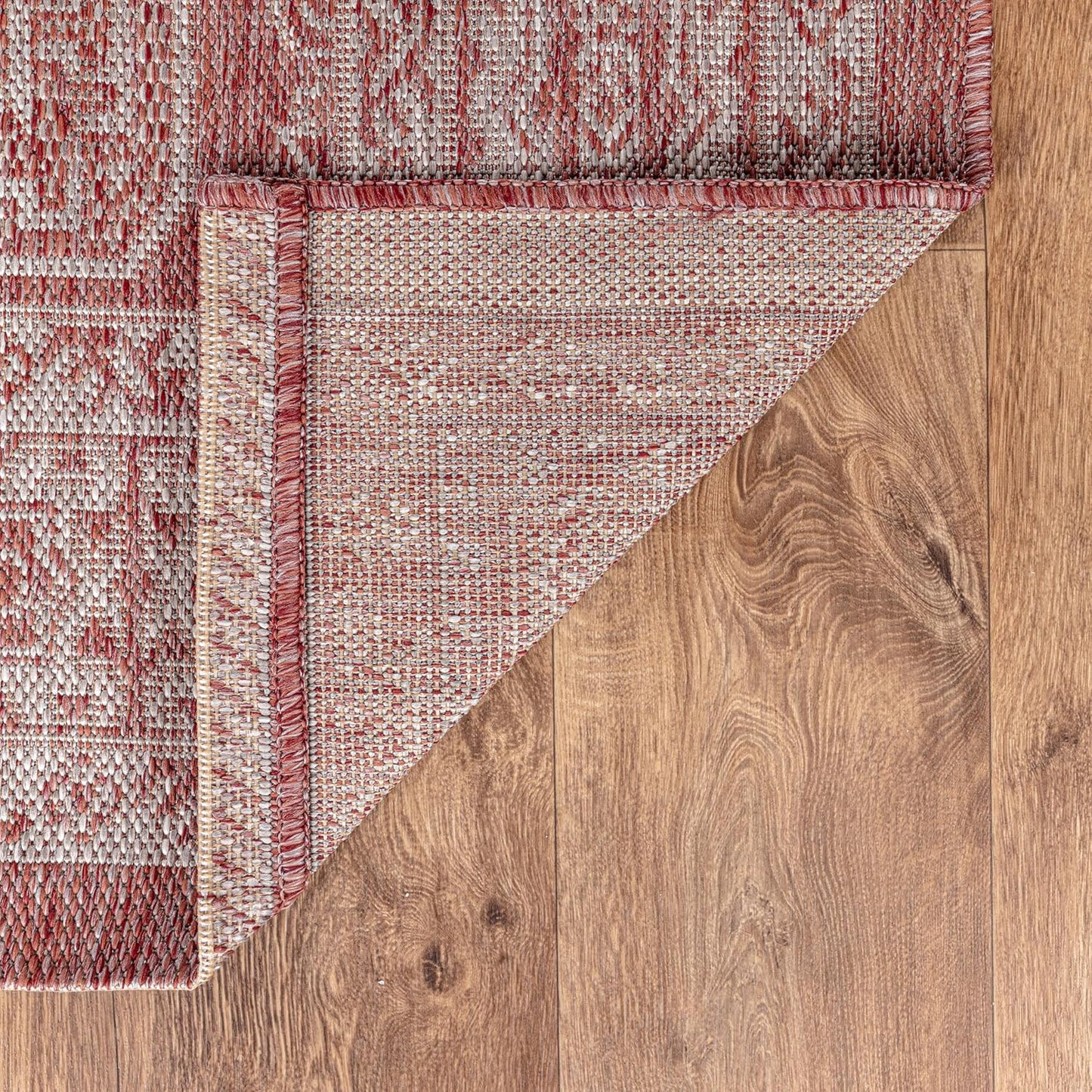 Keen Home Design Terrace Outdoor Runner Rug - 2x10 Washable Indoor/Outdoor Rug for Patio, Kitchen, Balcony, Beach, Garden, Deck and Porch, Size: 2'2"x9'11"