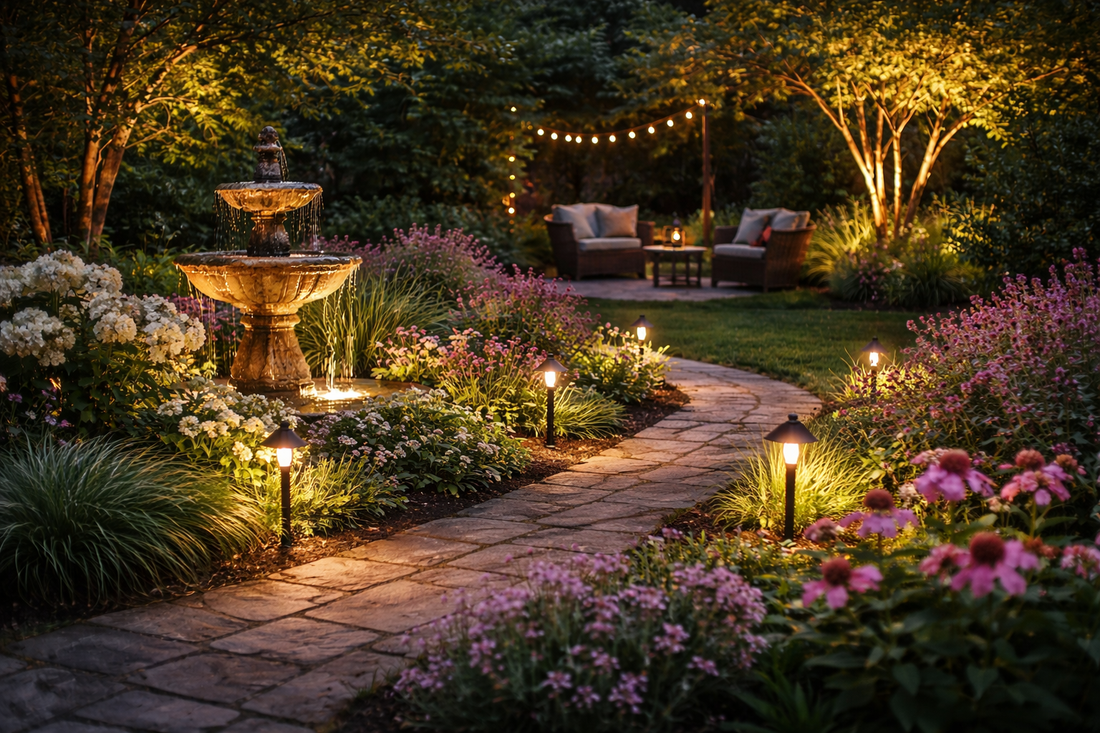 How to Use Garden Lights to Highlight Key Outdoor Features