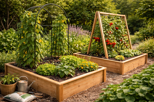 How Garden Trellises Improve Vertical Growing in Small Backyards