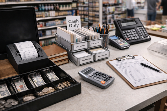 How Retail Counters Stay Efficient with the Right Everyday Supplies