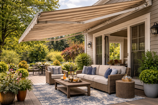 How Retractable Awning Systems Create Flexible Shade for Patios