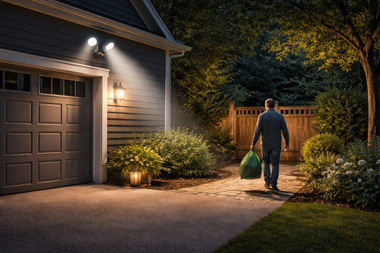 How Outdoor Motion Sensor Lights Improve Home Security and Visibility