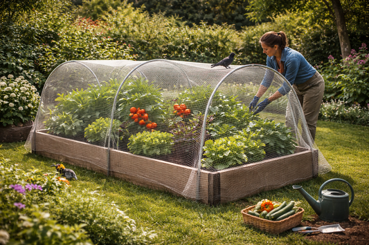 How Garden Netting Protects Crops From Birds and Small Wildlife