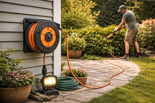 How Outdoor Extension Cord Reels Improve Safety and Organization