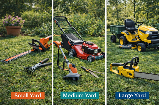 How to Choose the Right Outdoor Tools for Your Yard Size