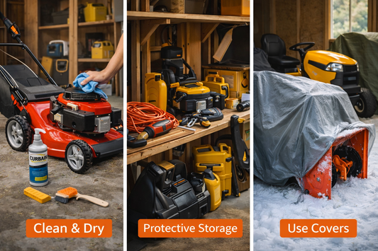 How to Store Outdoor Equipment During the Off-Season