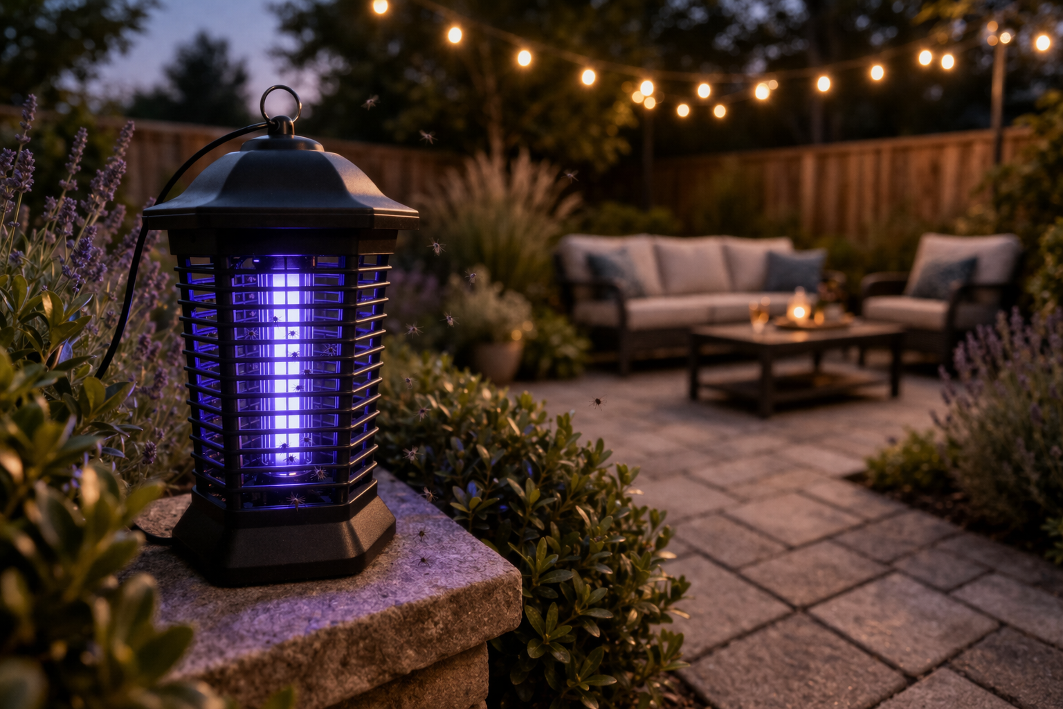 How Outdoor Bug Zappers Help Reduce Insects Around Patios – JOYLAND OUTLET