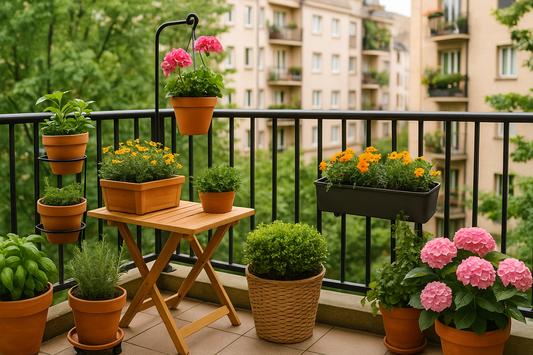 Small-Space Gardening: Easy Ideas for Balconies & Patios