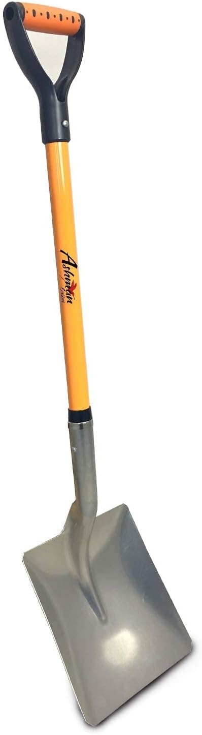 Ashman Snow Shovel with Large Scoop and Heavy Duty Handle (6 Pack)