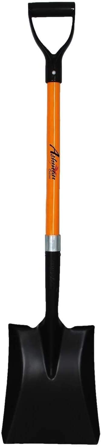 Ashman Transfer Shovel (2 Pack) – 41 Inches Long D Grip with Durable Handle – A Premium Quality Multipurpose Shovel for Heavy Duty Construction, Farming, and Outdoor works, Gardening, Landscape works.