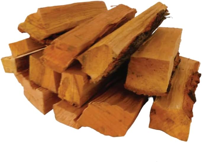 Mini Pizza Oven Wood 6 Inch Firewood Pizza Logs Naturally Cured White Oak Hardwood for Portable Wood Pizza Ovens 750 Cubic Inches, Approximately 12lbs (Cherry)