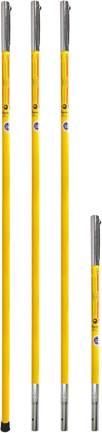 Jameson FG-6/3F Fiberglass Pole Set
