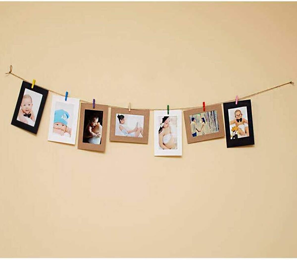 1100 Ft Natural Jute Twine String 2mm 3ply Thin Ribbon Hemp Twine for Craft Plant Gift Wrapping Christmas Handmade Arts Decoration Packing String Bulk (1100 Ft (330M))