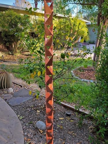 Nutshell Stores Origami Rain Chain - Copper - 8 Feet