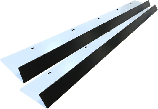 Eagle 1-26 Gauge 5 Foot Rain Diverter - Nails and Instructions Included (Mill Finish Aluminum, Copper, Galvanized, Stainless Steel & More) (2, Black)