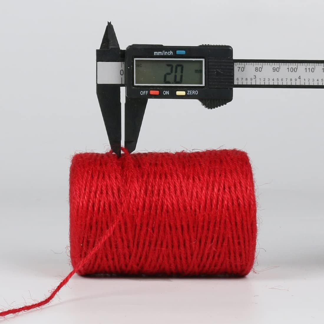 2mm 600ft Colored Natural Jute Twine String for Gift Wrapping Craft Baker Plant Christmas Ribbon Twine Handmade Arts Decoration Thin Packing String Home Decor