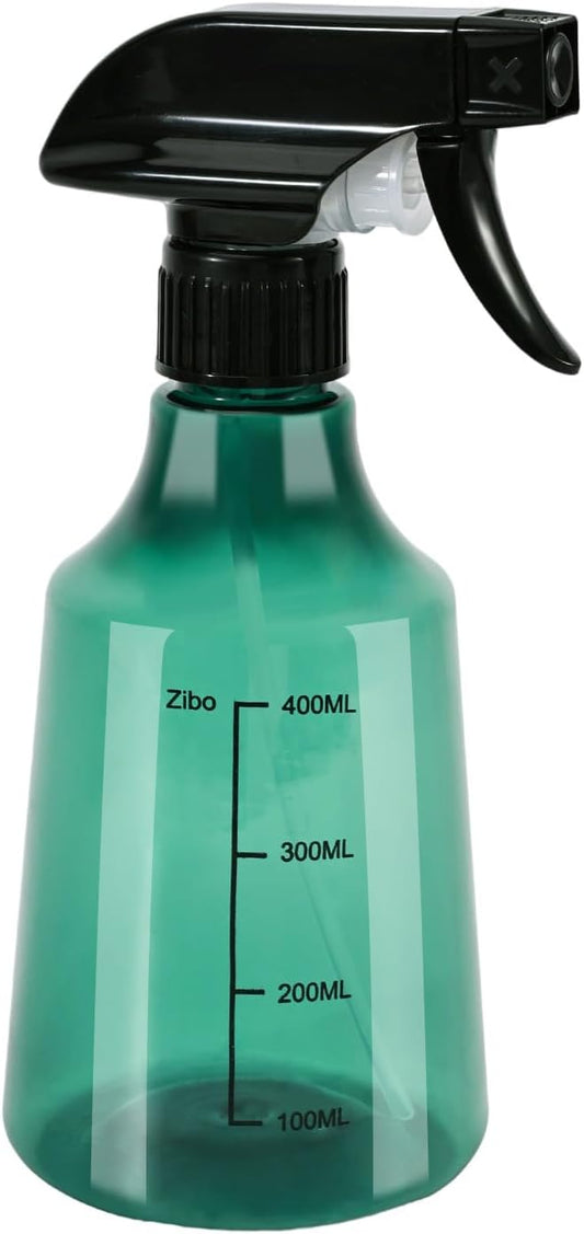 driew Plant Mister Spray Bottle, 13.6oz 400ML Plant Mister Water Spray Bottle with Scale for Plants Misting Bottle Water Fine Mist,Green