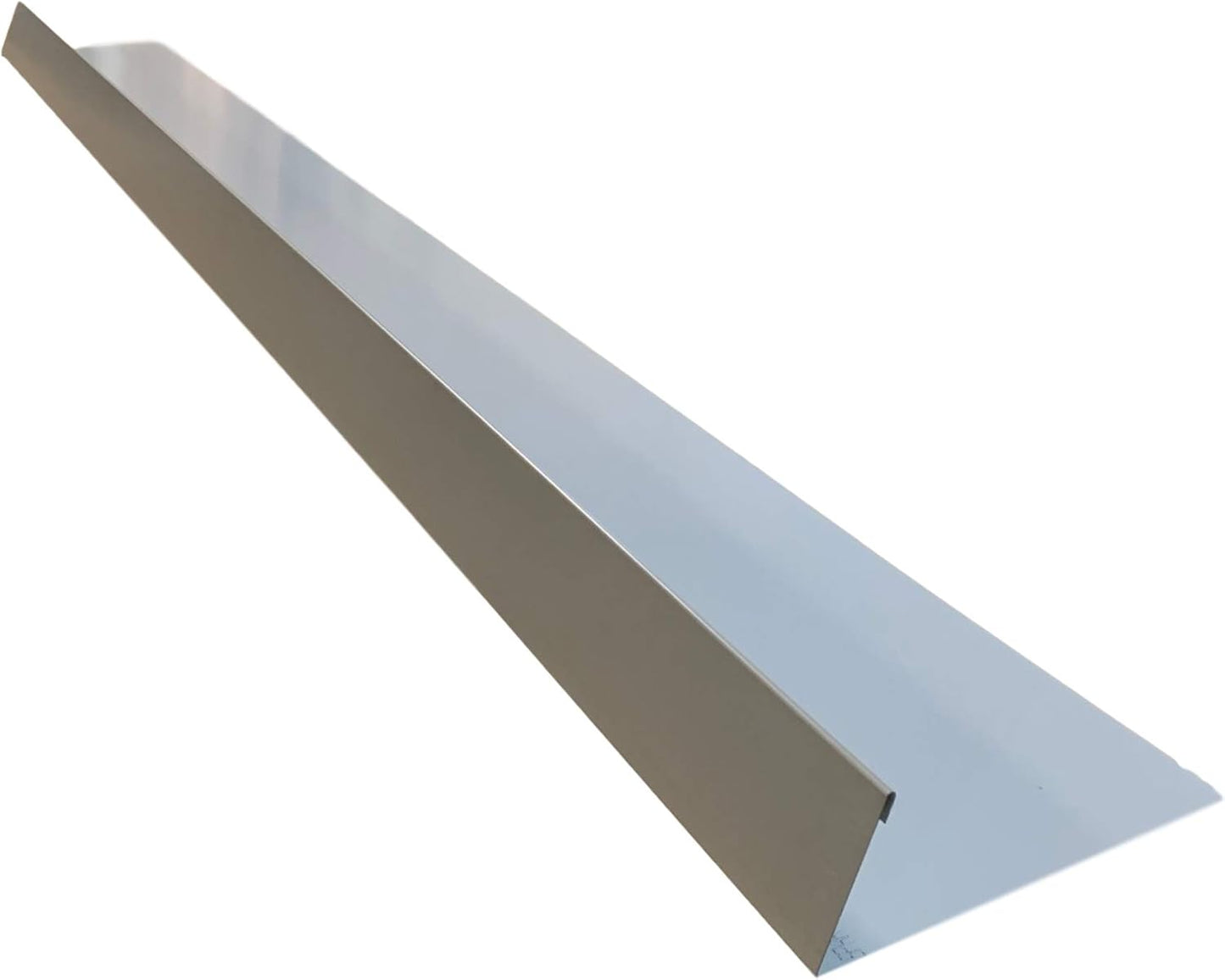 Eagle 1-26 Gauge 5 Foot Rain Diverter - Nails and Instructions Included (Mill Finish Aluminum, Copper, Galvanized, Stainless Steel & More) (3, Light Grey)