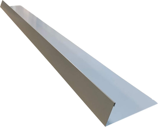 Eagle 1-26 Gauge 5 Foot Rain Diverter - Nails and Instructions Included (Mill Finish Aluminum, Copper, Galvanized, Stainless Steel & More) (3, Light Grey)
