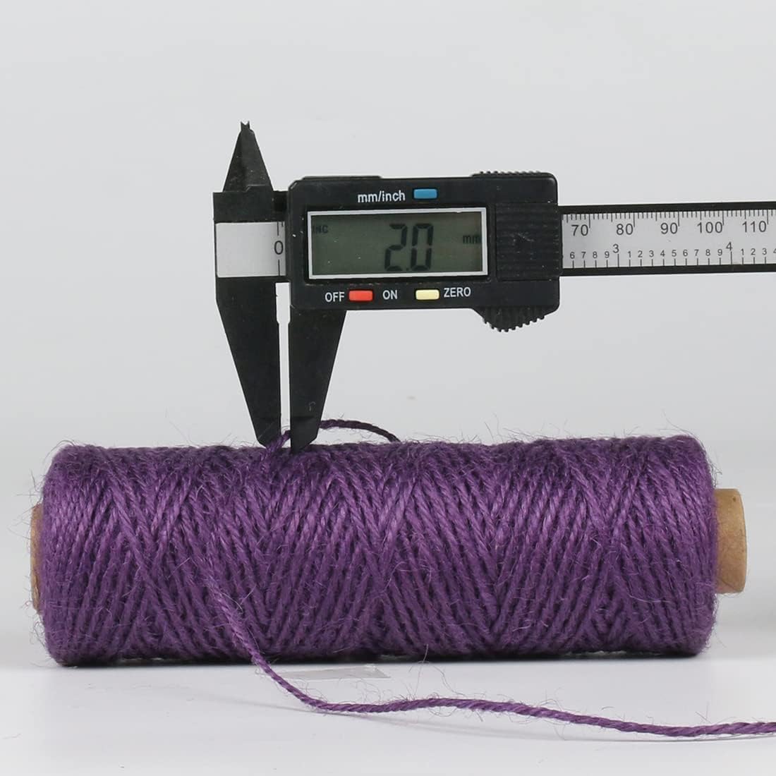 2mm 328ft Colored Natural Jute Twine String for Gift Wrapping Craft Baker Plant Christmas Ribbon Twine Handmade Arts Decoration Thin Packing String Home Decor