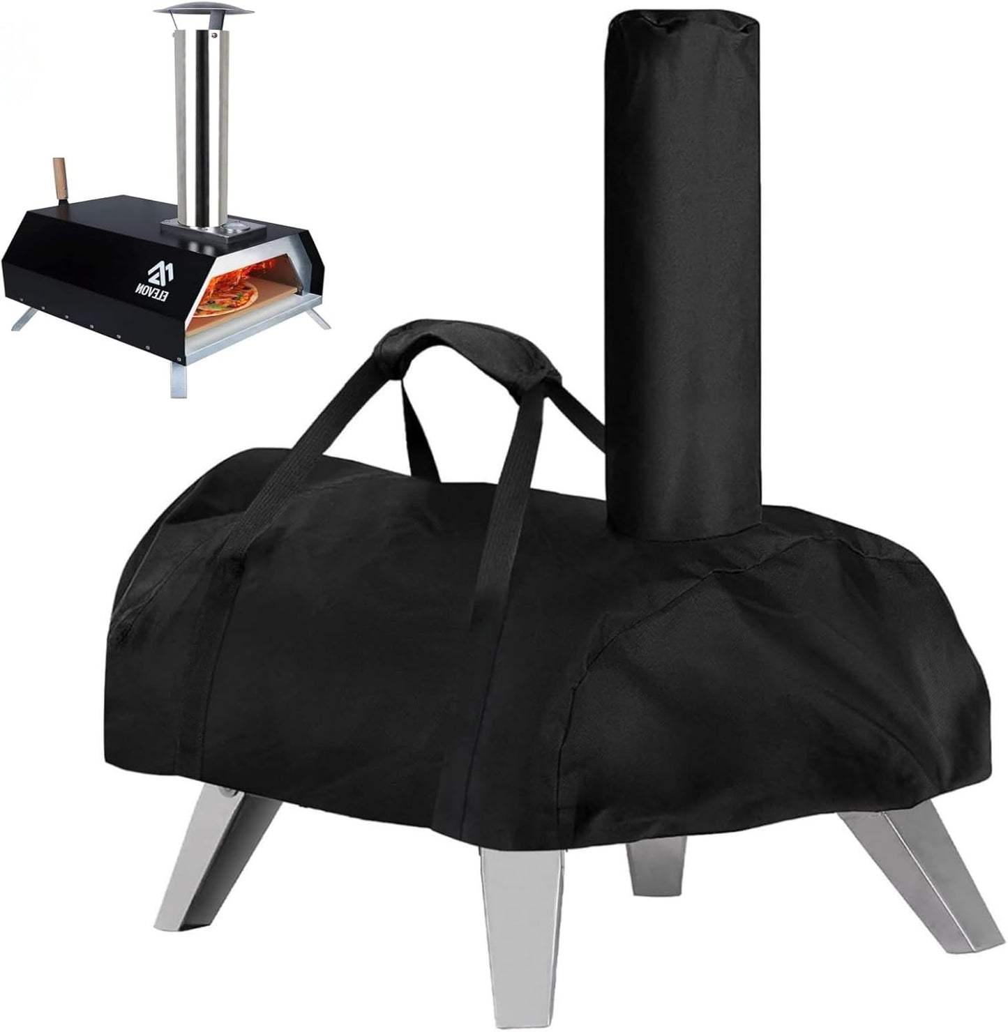 Pizza Oven Cover for Elevon,TwoPone Waterproof Pizza Oven Accessories Carry Cover for Outdoor