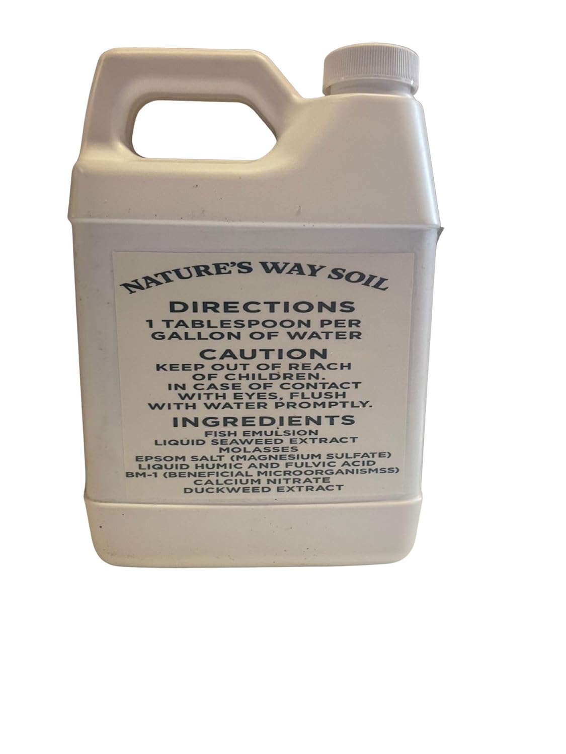 Nature's Way Soil Organic Hydroponic Fertilizer Concentrate – Made Fresh Weekly-32 oz – Makes 512 Gallons of Nutrient Solution – Organic Plant Food for Hydroponic Systems, Aquaponics