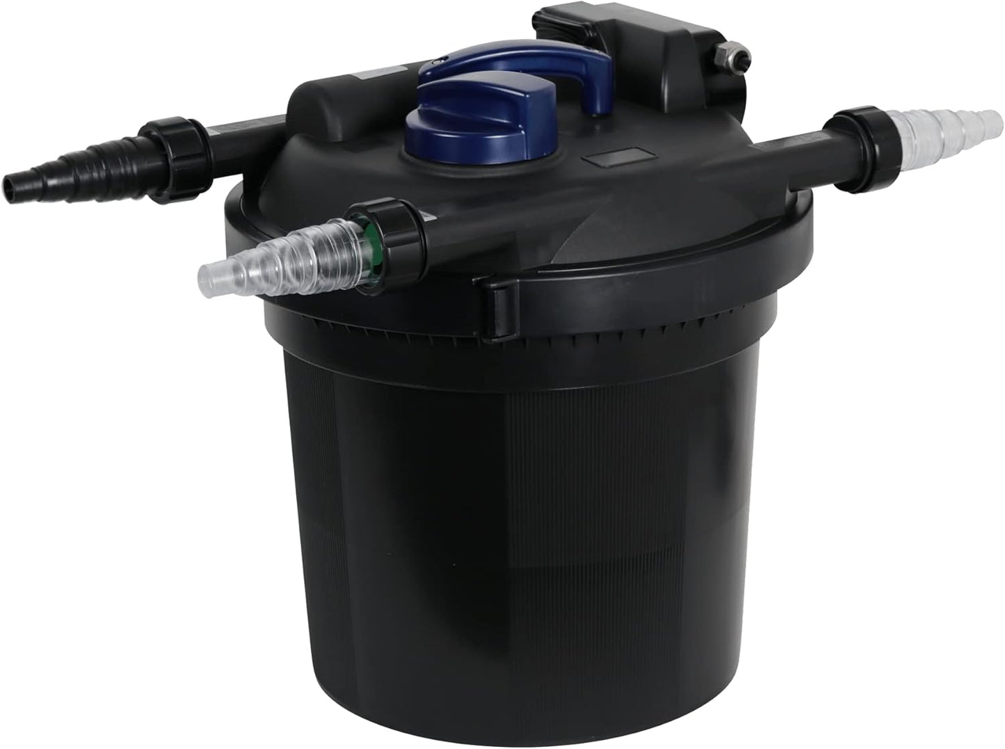 The Pond Guy AllClear G2 Bio Pressure Filter & Ultraviolet Light Clarifier with Backflush System, Pressurized External UVC Biological & Mechanical Filtration, Koi Fish Water Garden, All Clear 2000