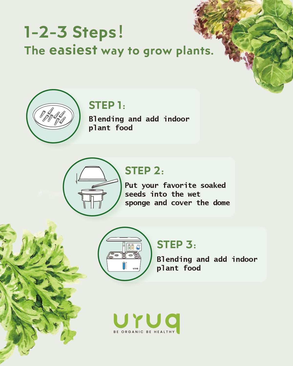 140Pcs Hydroponic Pods Supplies: Compatible with AeroGarden Grow Anything Herb Kits - Includes Grow Sponges Grow Baskets Grow Domes Labels - Hydroponics Supplies for Most Brand