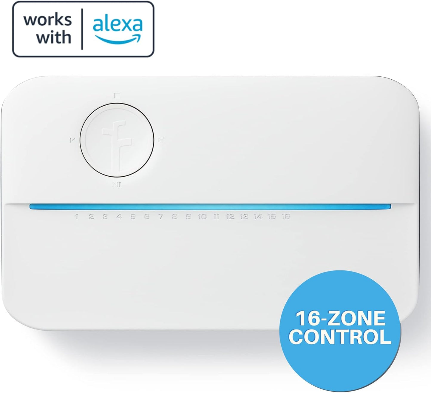 Rachio 3 Smart Bundle: Includes Rachio 3rd Generation-16 Zone Smart Sprinkler Controller (Alexa Compatible w/ Hyperlocal Weather Intelligence Plus & Rain Skip) & Rachio Weatherproof Outdoor Enclosure