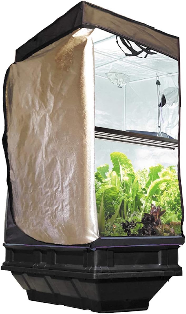Vegepod Indoor Grow Kit Self Watering with LED Light Reflective Tent Complete System, All-in-One Indoor Gardening Solution, Premium Tent, Small Kit 20"x39"x78"