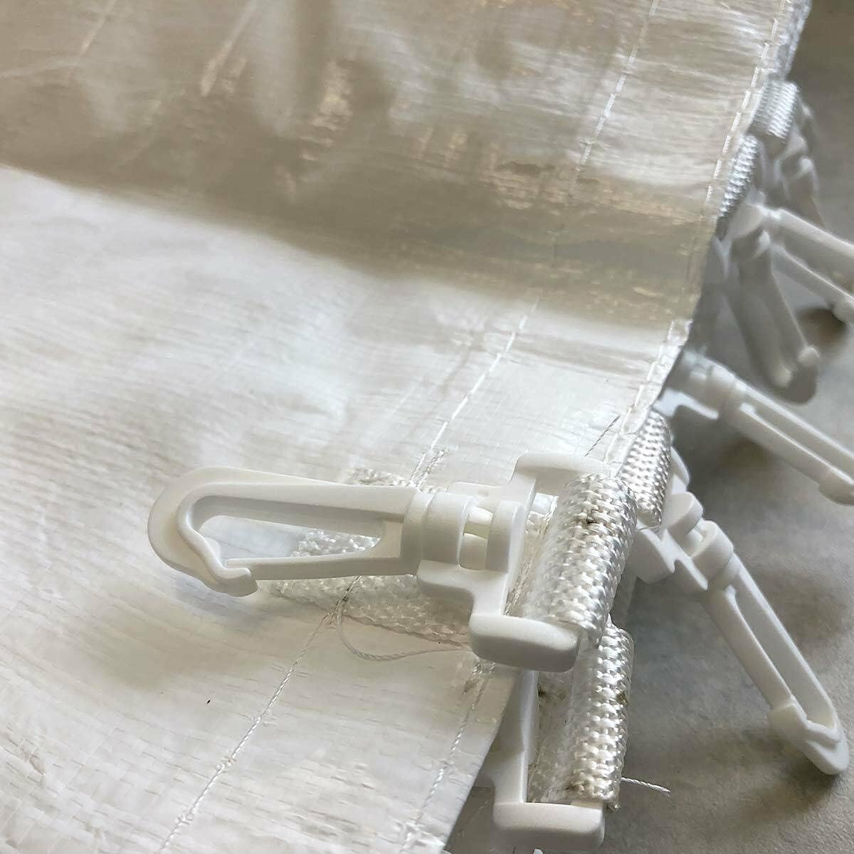 30' x 30' Economy Sidewall Kit for Canopy Tent, Complete Set of (4) White 30' Side Walls for 7' Foot Height Party Frame and Outdoor Canopy Pole Tents, Tent Not Included