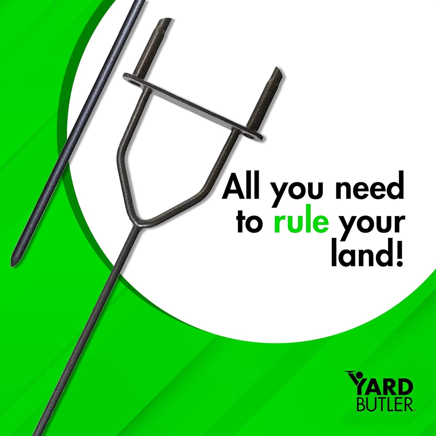 Yard Butler Aerators - Durable for Easy Lawn Care & Healthy Growth - Prevent Lawn Damage by Breaking Up Compaction - Ergonomic Gardening Tool, Aerator & Irrigator Bundle