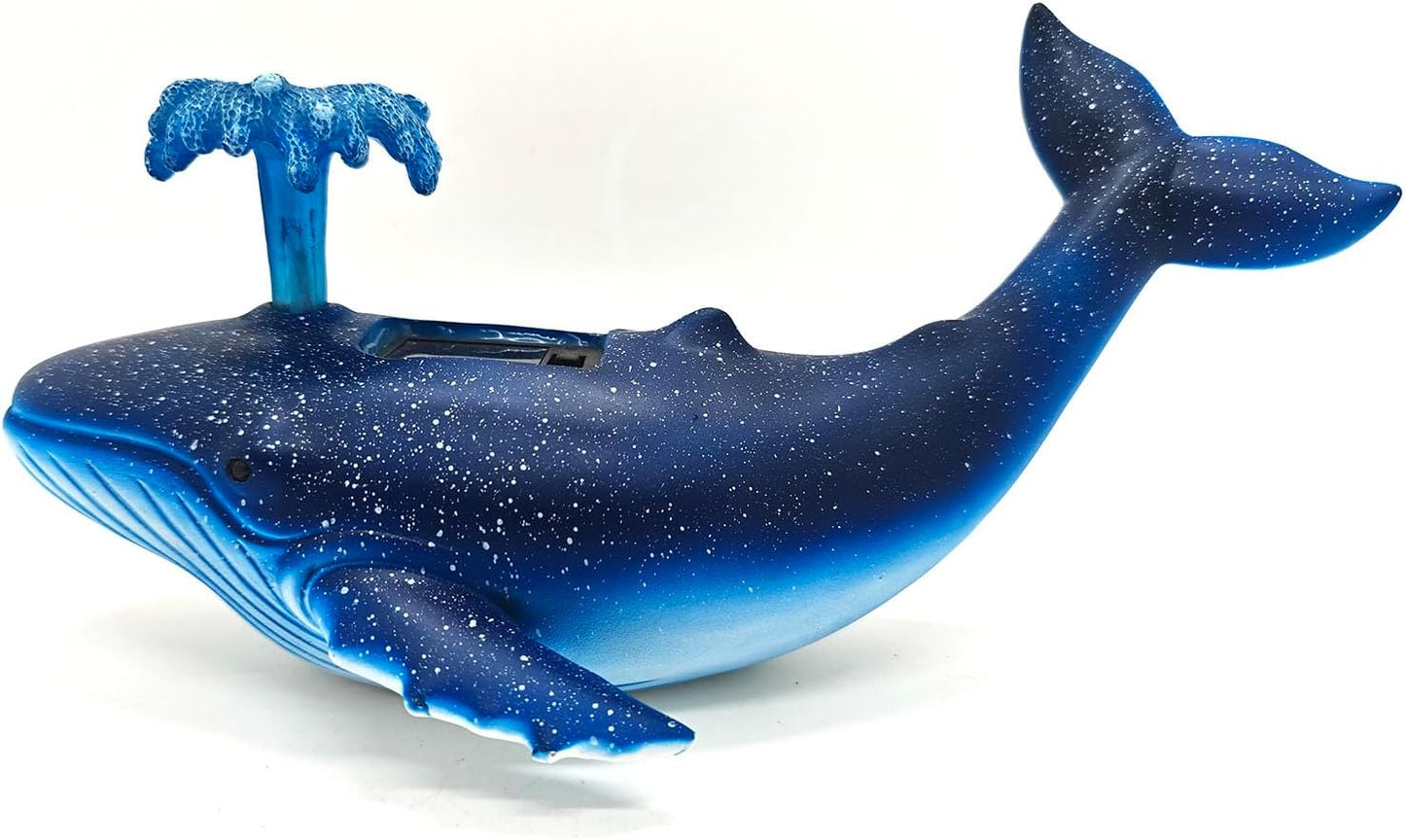 Humpback Whale Statue Miniature Figurines Landscape Garden Whale Art Figurines Home Living Room Aesthetic Decor Floating Shelf Coffee Table Office Desk Bathroom Counter Decor & Housewarming Gift