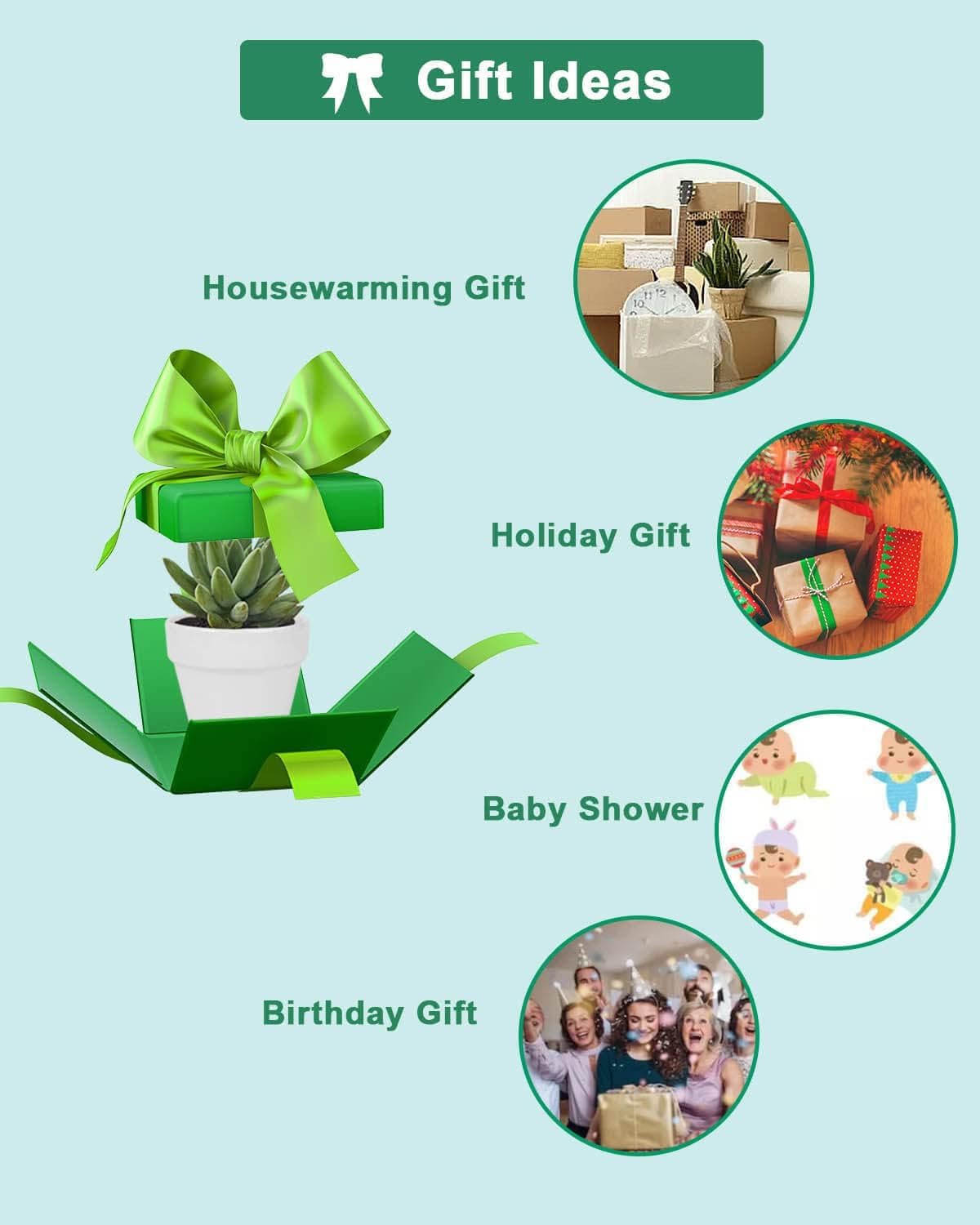 vensovo 48 Pcs 2" Tiny Ceramic Plant Pots with Drainage Hole - White Small Mini Ceramic Pottery Planter Ideal for Indoor/Outdoor Plants, Crafts, Wedding Favors