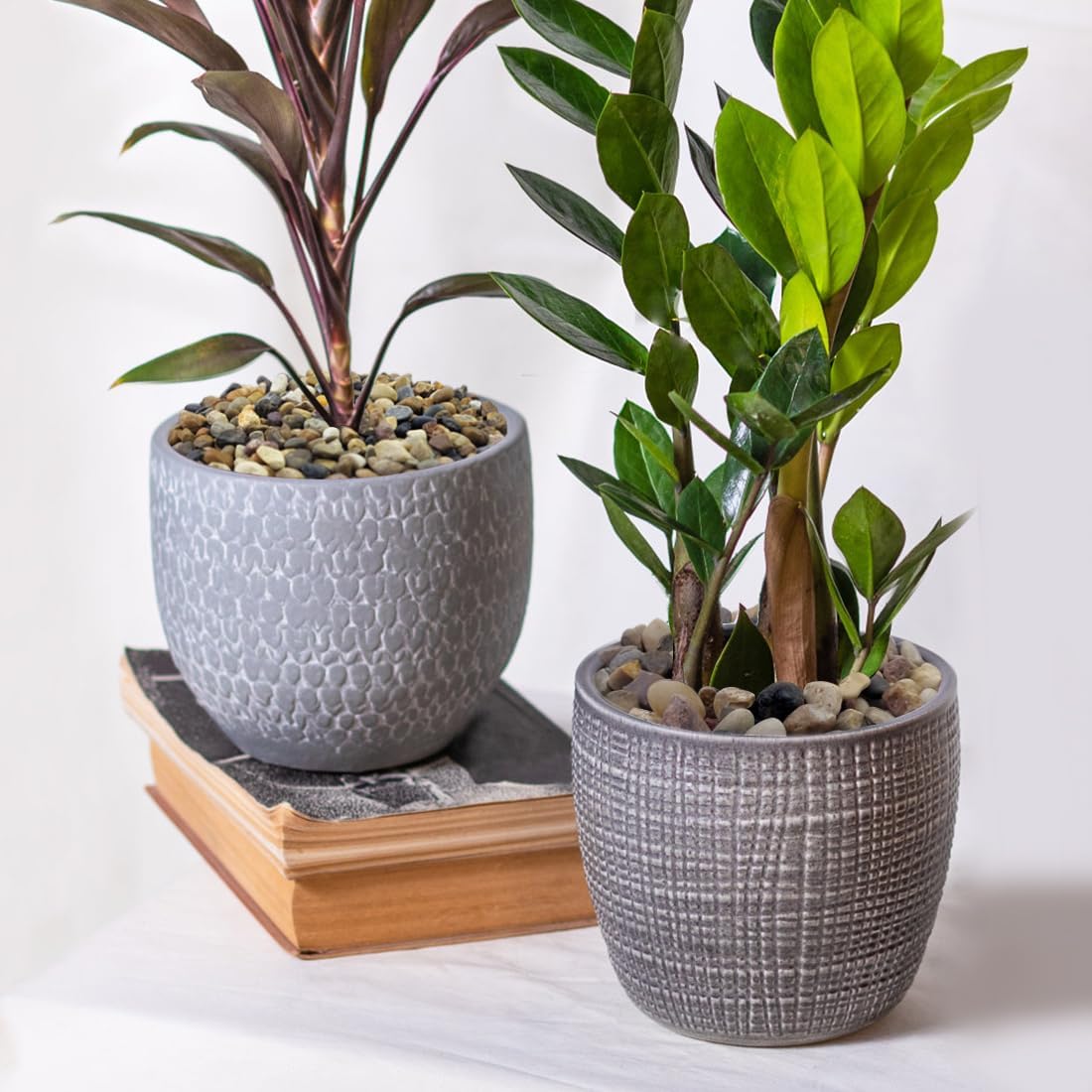 10lbs Natural River Rocks, 1/4" Aquarium Gravel Small Rocks for Plants Pea Gravel for Fish Tank, Decorative Pebbles for Gardening, Flower Pots, Vase Fillers, Indoor Water Fountains, Landscaping